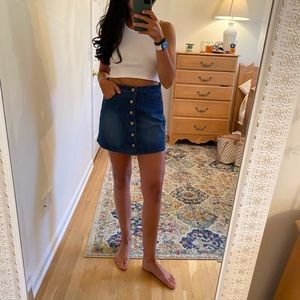 Express Jean Skirt!